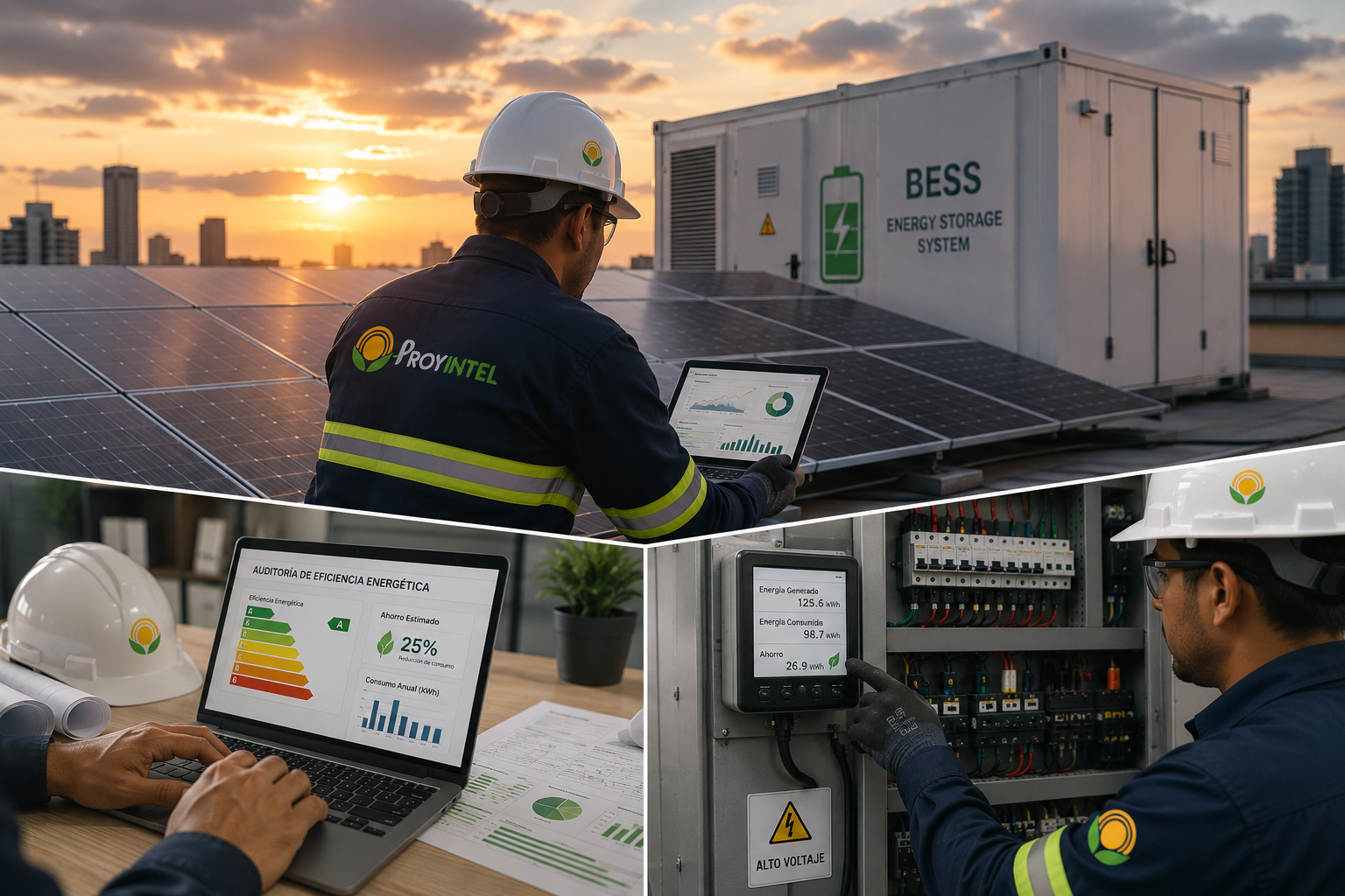 Soluciones de energía solar y eficiencia energética