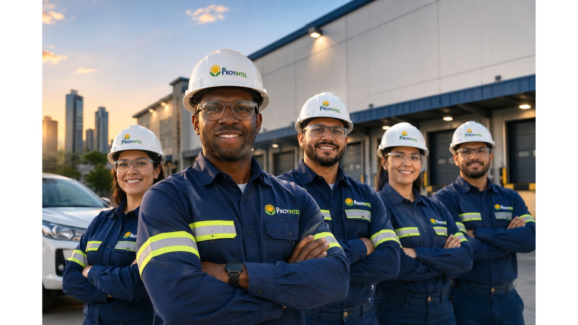 Equipo de ingeniería y mantenimiento de Proyintel