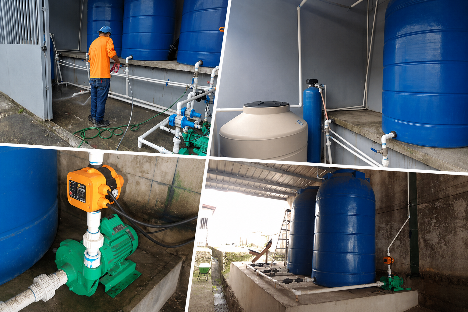 Instalación y mantenimiento de sistemas de bombeo industrial